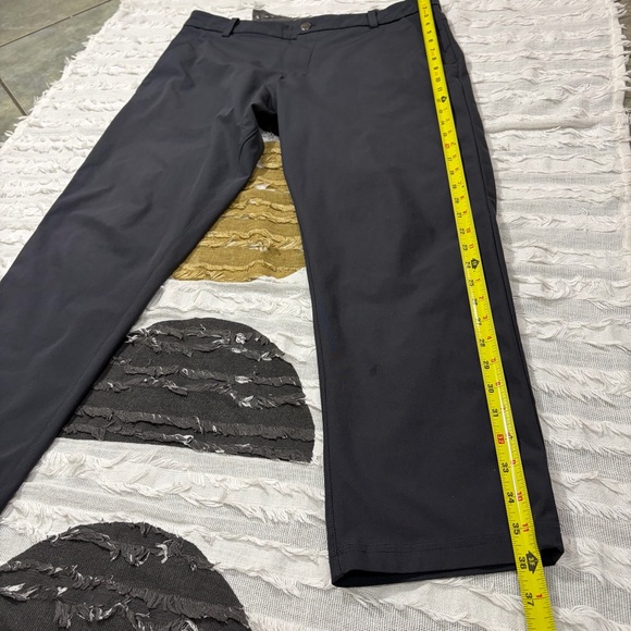 Lululemon ABC Pants Mens 34x25 Obsidian Classic-Fit 5 Pocket Warpstreme LM5710S - Picture 6 of 11
